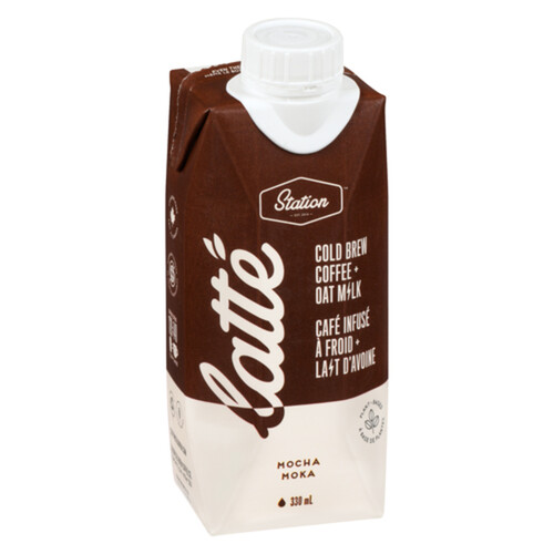 Station Cold Brew Oat Milk Latte Mocha 330 ml