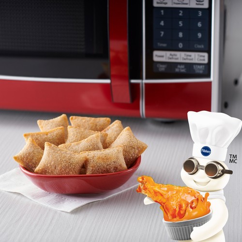 Pillsbury Pizza Bites Frozen Pizza Snacks Buffalo Style Chicken 50 Count 693 g