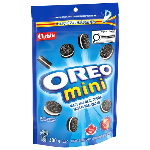 Oreo Mini Sandwich Cookies Original  200 g