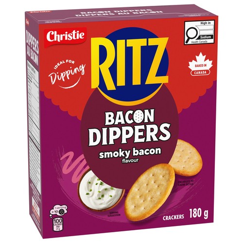 Ritz Crackers Bacon Dippers Smoky Bacon 180 g
