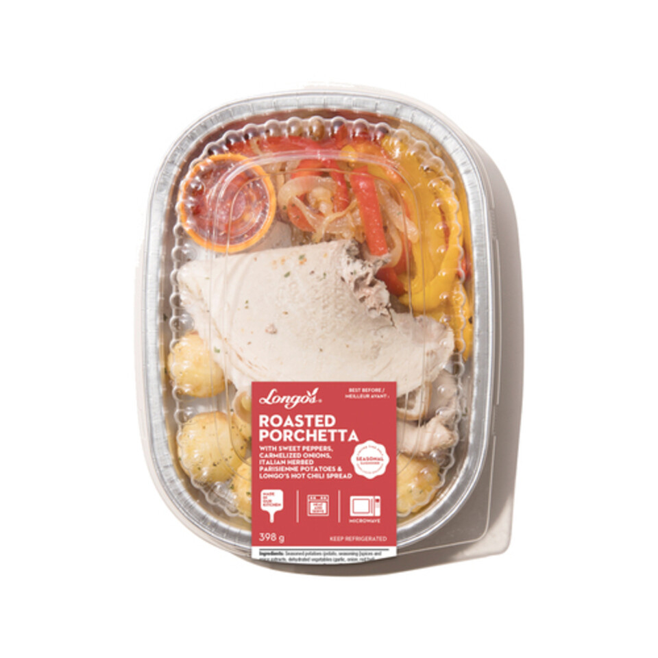 Longo's Single Meal Roasted Porchetta 398 g Voilà Online Groceries