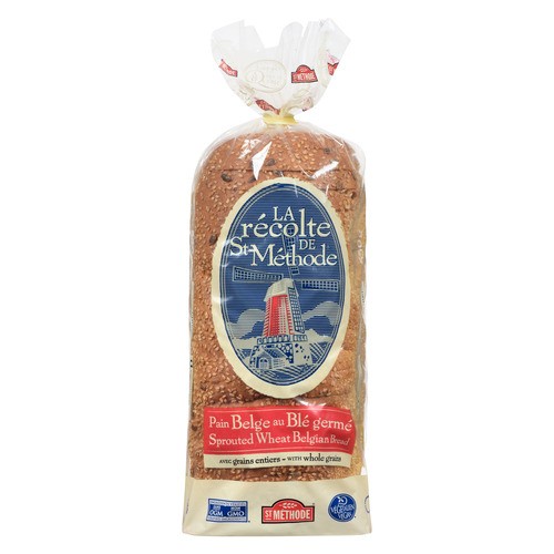 St-Methode Bread Wheat Belgian Sprouted 550 g