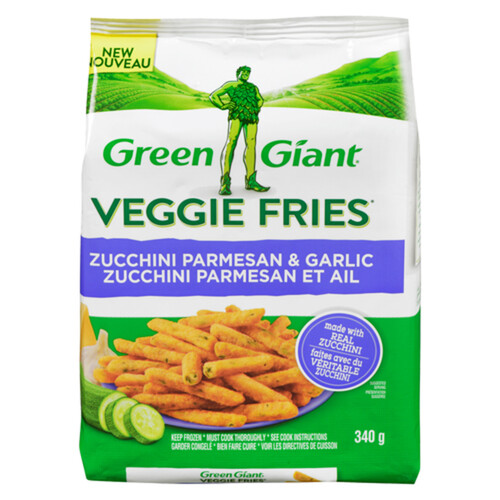 Green Giant Zucchini Garlic & Parmesan Veggie Fries 340 g (frozen)