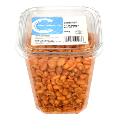 Compliments BBQ Peanuts 500 g