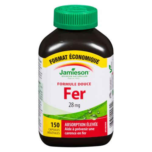Jamieson Nutritional Supplements Gentle Iron Value Pack 150 EA Voilà