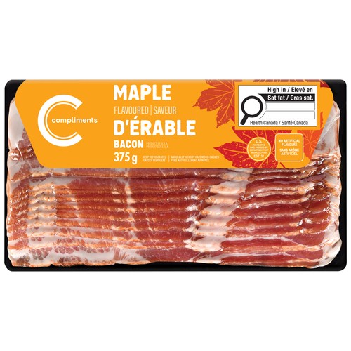 Compliments Bacon Maple Flavoured 375g