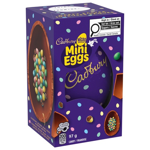 Cadbury Micro Mini Easter Eggs Chocolate 97 g