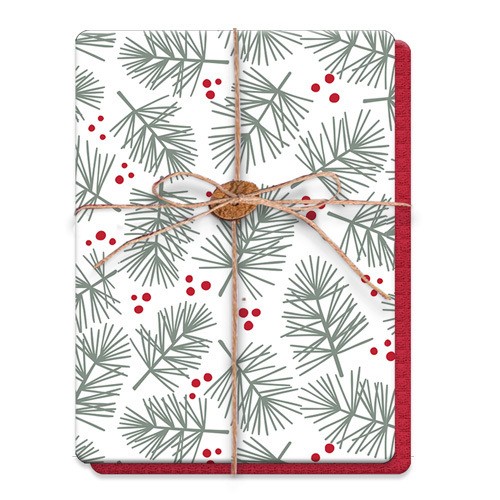 Safdie Kitchen Towels Festive Branches 2 Count