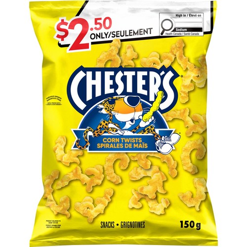 Chester's Corn Twists Snack 150 g