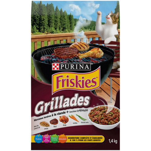 Friskies Dry Cat Food  Grillers 1.4 kg