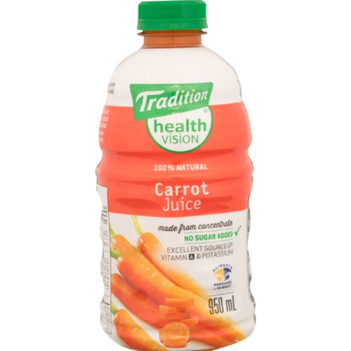 Traditional Health Vision Carrot Juice 950 ml