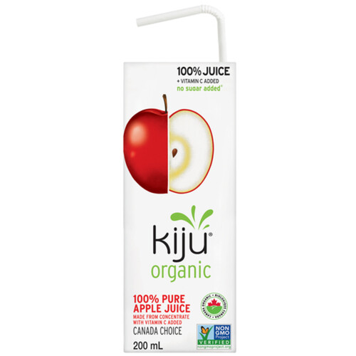 Kiju Organic Juice Apple 4 x 200 ml