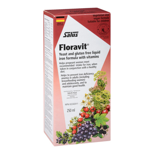 Salus Floravit Liquid Iron Formula 250 ml