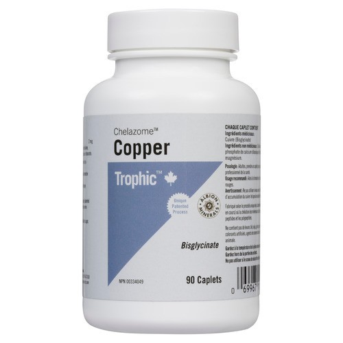 Trophic Copper Amino Acid 90 Capsules