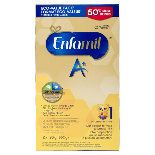 Enfamil A+ Infant Formula Powder Refill 992 g