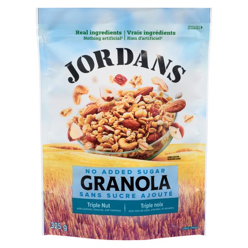 Jordans No Added Sugar Granola Triple Nut 325 g