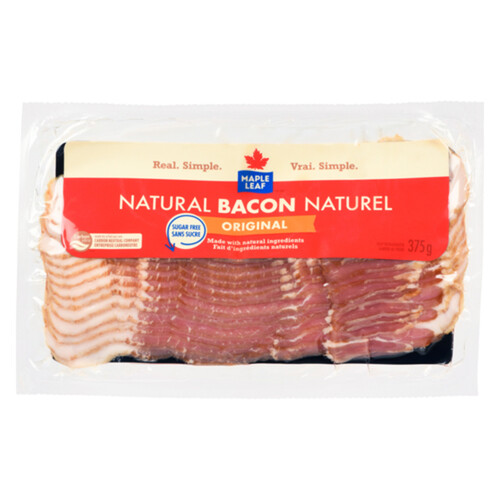 Maple Leaf Natural Bacon Original 375 g