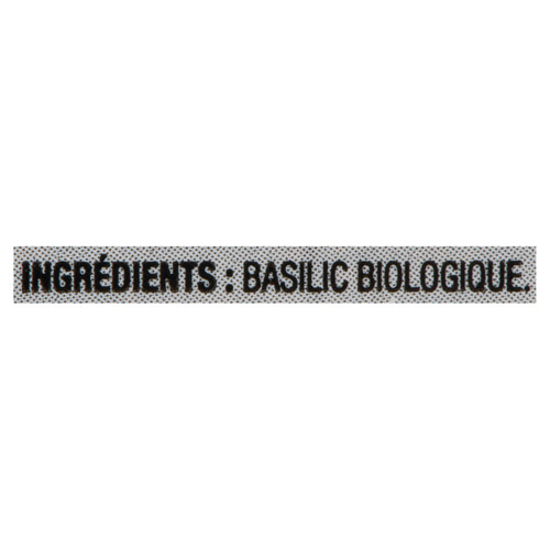 Club House Organic Bag Basil Leaves 10 g