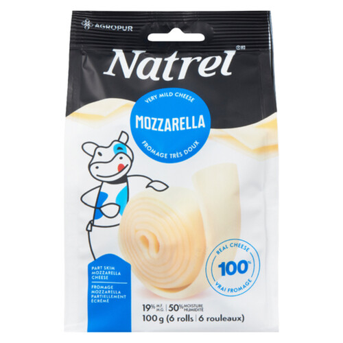 Natrel Cheese Mozzarella Rolls 100 g