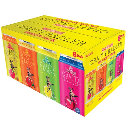 Pump House Crafty Raddler Beer Variety Pack 8 x 355 ml (cans)