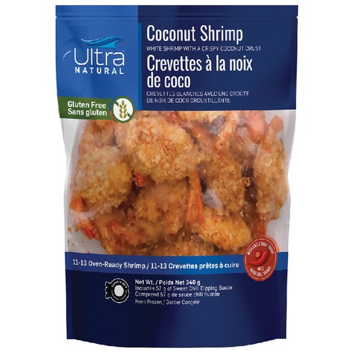 Ultra Gluten-Free Frozen Coconut Shrimp 340 g