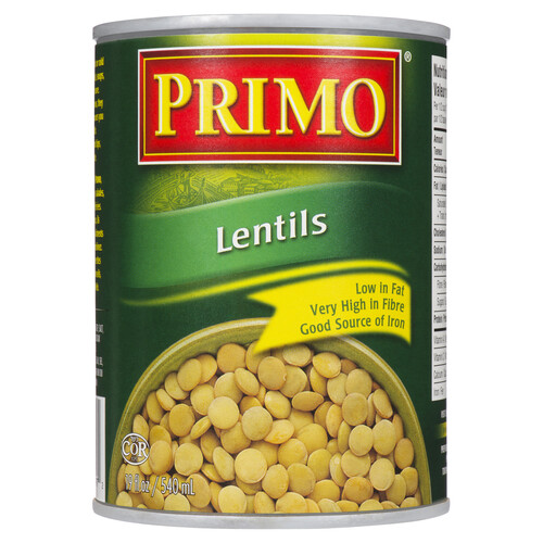 Primo Lentils Tin 540 ml