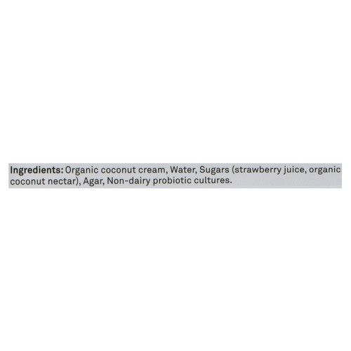 Yoggu! Plant Based Yogurt Strawberry 450 g