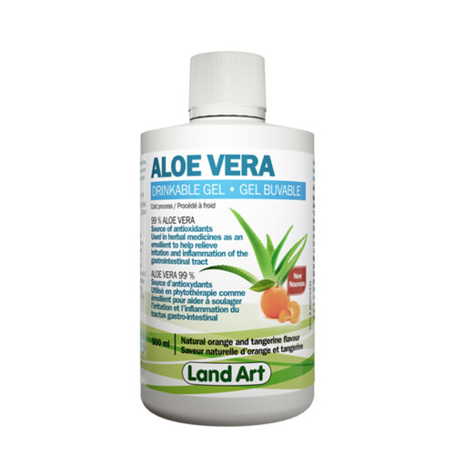 Land Art Aloe Vera Gel Orange Tangerine 500 ml