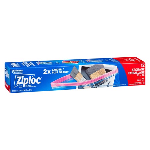 Ziploc Seal Top Storage Bags Extra Large 12 Count
