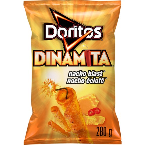 Doritos Dinamita Rolled Tortilla Chips Nacho Blast 280 g