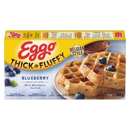 Kellogg's Frozen Eggo Waffles Blueberry 330 g