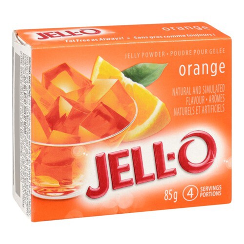 Jell-O Jelly Powder Mix Orange 85 g