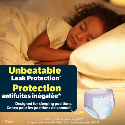 Goodnites Girls Nighttime Underwear Size S/M (43-68 lbs) 44 Count
