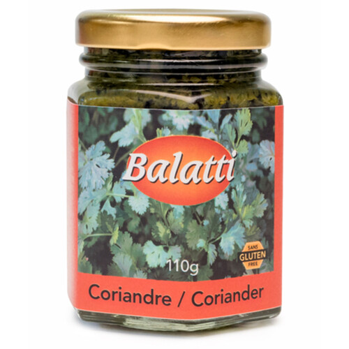 Saveurs Balatti Gluten-Free Coriander Freshly And Crushed 110 g 