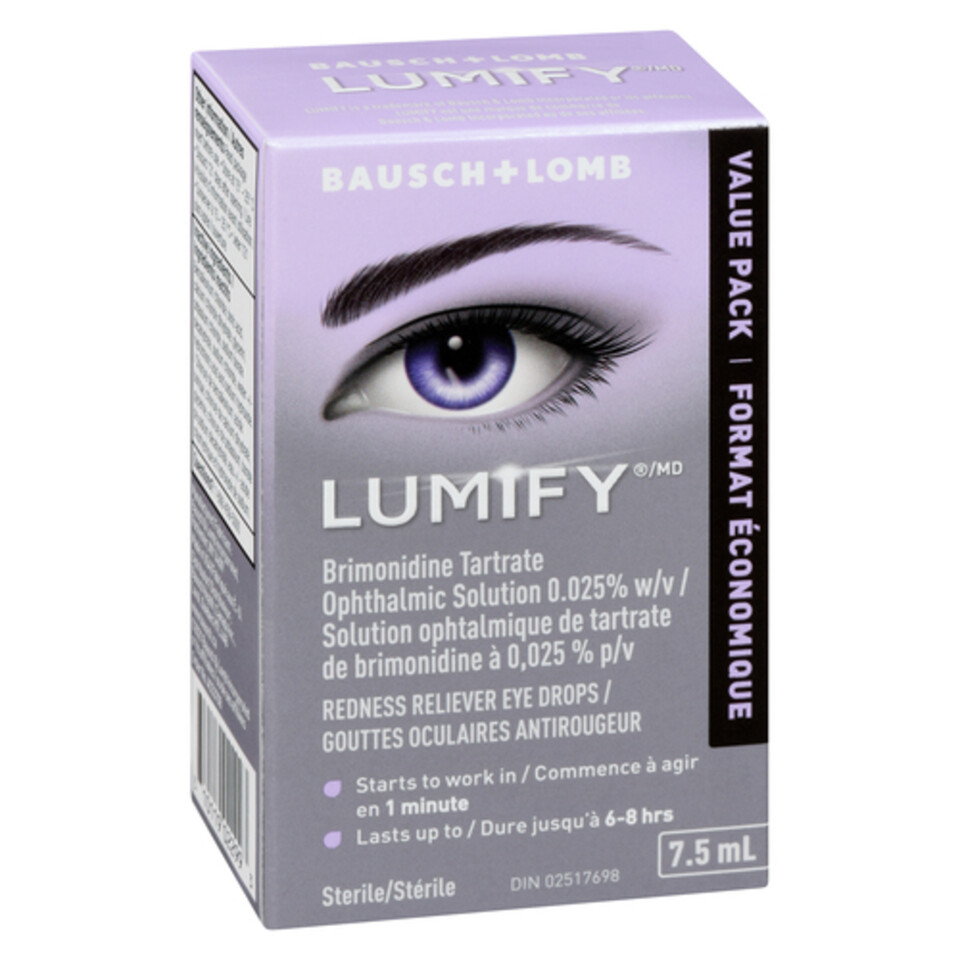 Lumify Eye Drop Red Eye 7.5 ml Voilà Online Groceries & Offers