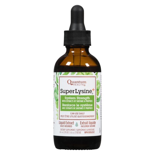 Quantum Health Super Lysin Plus Liquid Extract System Strength 60 ml