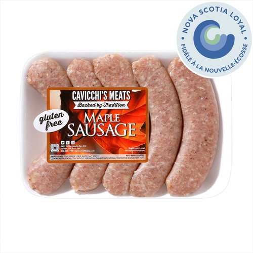 Cavicchi's Meats Gluten-Free Sausage Maple 