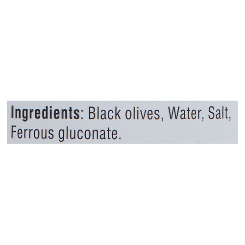 Pastene Whole Olives Black 398 ml