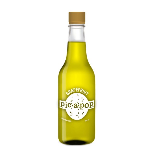 Pic A Pop Soft Drink Grapefruit (bottle)