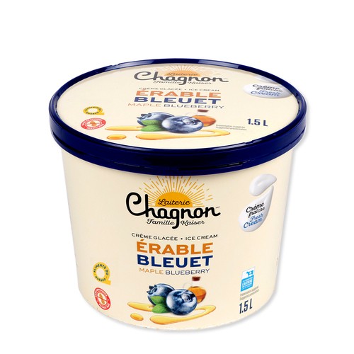 La Chagnon Ice Cream Maple Blueberry 1.5 L