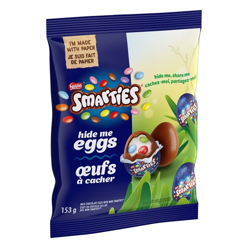 Smarties Hide Me Eggs Chocolate 153 g