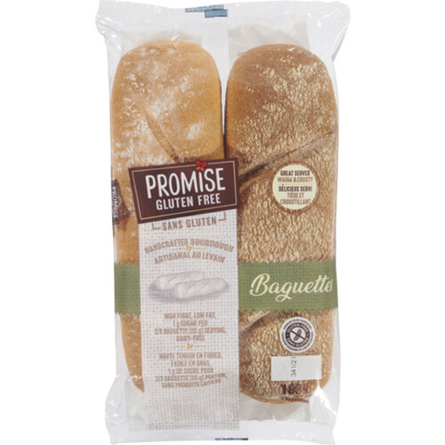 Promise Gluten-Free Sourdough Baguettes 180 g (Frozen)