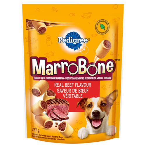 Pedigree MarroBone Dog Treats Medium Real Beef Flavour 737g