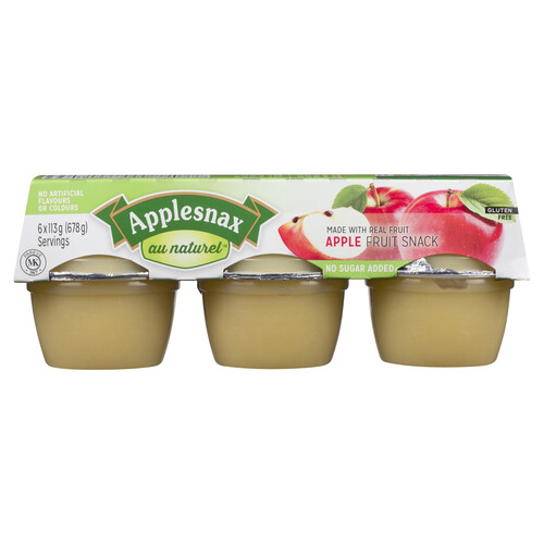 Applesnax Gluten-Free Fruit Snack Unsweetened Apple 678 g