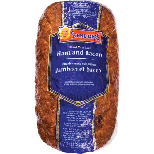 Schneiders Baked Meat Loaf Ham & Bacon