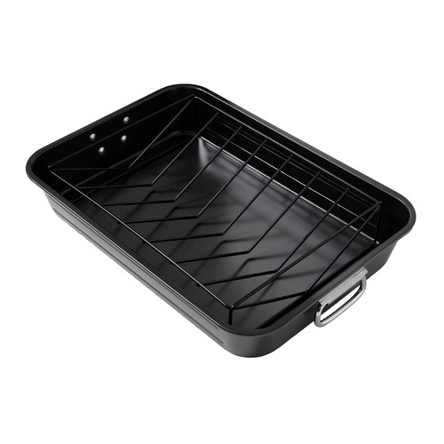 Good Cook Non-Stick Roaster 17.5 x 12 Inch 1 Pack