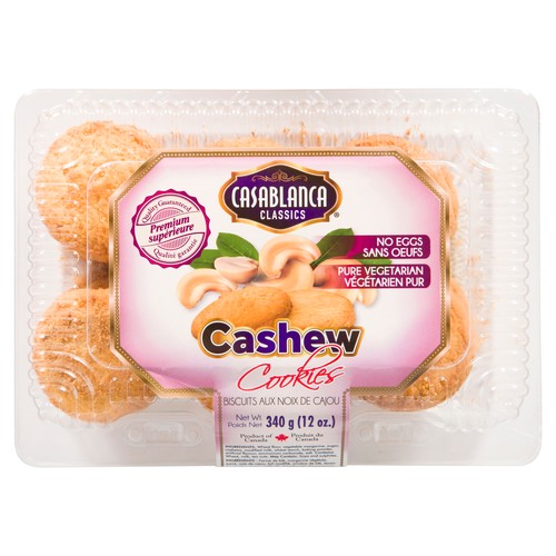 Gelda Casablanca Cashew Cookies 340 g