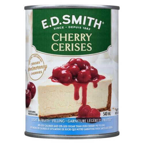 E.D. Smith Pie Filling Light Fruit Cherry 540 ml