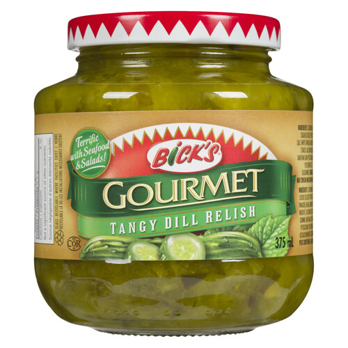 Bick's Gourmet Relish Tangy Dill 375 ml