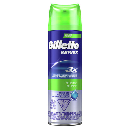 Gillette Series Sensitive Shave Gel 198 g